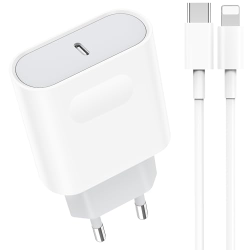 Trefard Caricatore For Iphone 14/14 Pro/14 Pro Max/14 Plus/13/12/11/Xs/Xr/X/Se, Usb C Rapido Caricabatterie With 2M Cavo Spina Adattatore Alimentatore
