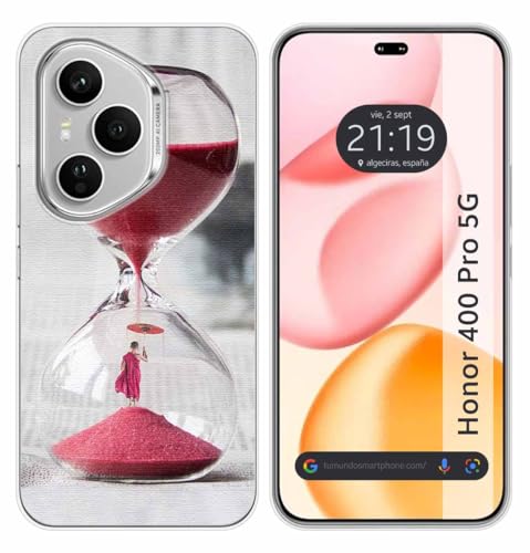 Custodia In Silicone Per Huawei Honor 400 Pro 5G Design Orologio Disegni