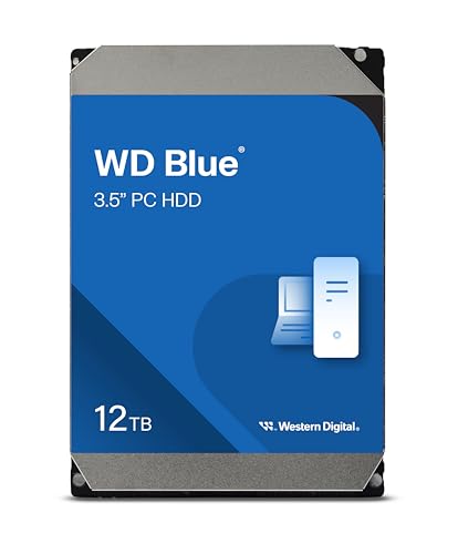 Wd Blue - Festplatte - 12 Tb - Intern - 3.5" (8.9 Cm)