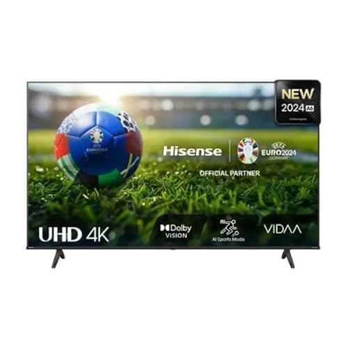 Hisense 75A69N - Smart Tv 75 Pollici (190,5 Cm), 4K, Dvb-T2 Hevc, Led, Nero, Classe Energetica G