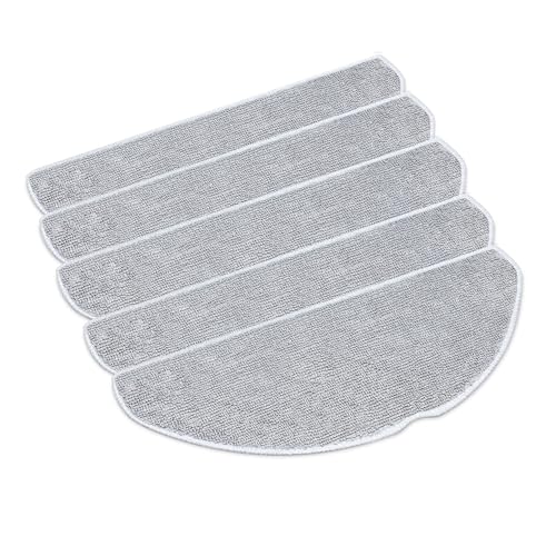 Tapo Rva301 Panni Lavabili Robot Aspirapolvere, 5 Pezzi, Modelli Compatibili Rv30 Max Plus, Rv30 Max, Rv20 Max Plus, Rv20 Max