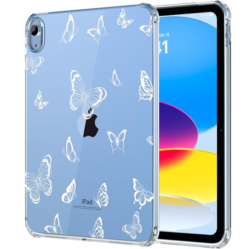 Moko Custodia Per Ipad (A16) 11A Generazione 2025, Ipad 10A Generazione Custodia 2022 Cover Protettiva In Tpu Trasparente Morbido Antiurto E Leggero C