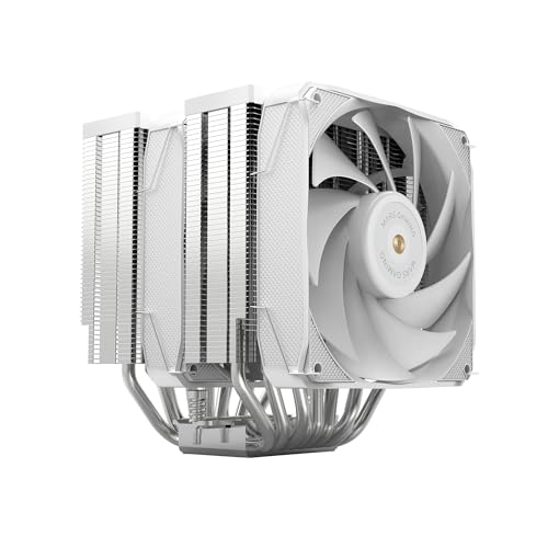 Mars Gaming Mcpu-Xu9, Dissipatore Cpu Doppia Torre, Tdp 400W, 2X Ventole Con Pale Ibride E Cuscinetti Fdb In Rame Iperbilanciato, 9 Heatpipe Tecnologi