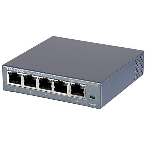 Switch Tp-Link Tl-Sg105 5 Portos-Rj-45 10-100-1000