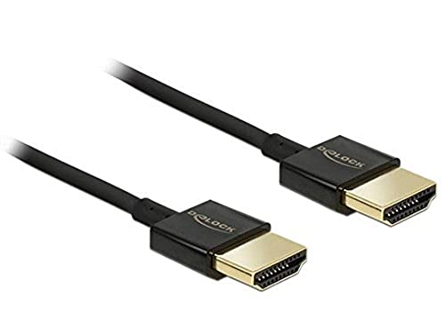 Delock Hdmi/Hdmi, 2 M Cable Hdmi Hdmi Tipo A (Estándar) Negro