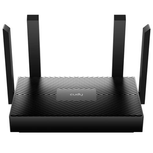Cudy Wr1500 Ax1500 Router Wi-Fi 6 A Doppia Banda, Punto Di Accesso, 4 Antenne Da 5Dbi, Mu-Mimo, Beamforming, Ofdma, Wpa3