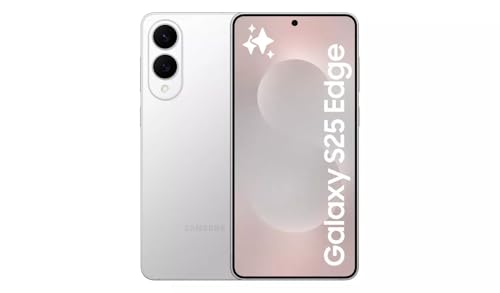 Samsung Galaxy S25 Edge 5G Móvil Ultrafino Con Galaxy Ai 6.7" 12Gb 256Gb Titanio Plata