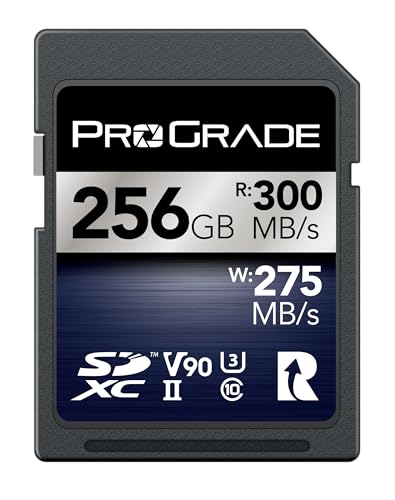 Scheda Di Memoria Prograde Digital Sdcx Uhs-Ii V90 Iridium (256Gb)