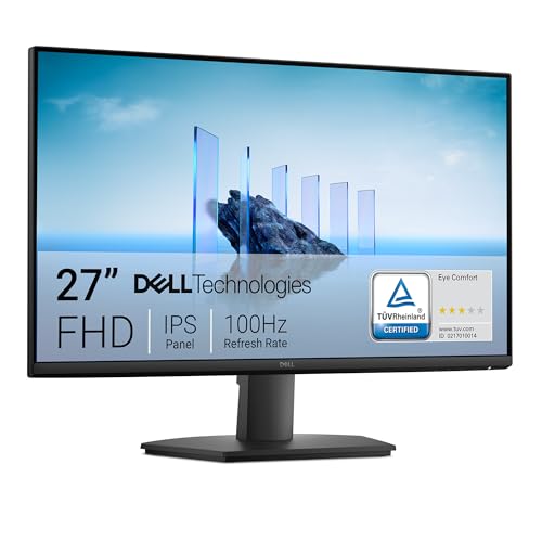 Dell 27 Monitor - Se2725Hm, Full Hd (1920X1080), 100Hz, Ips, 5Ms, Vesa (100X100Mm), Hdmi, Vga, 3 Anni Di Garanzia, Nero