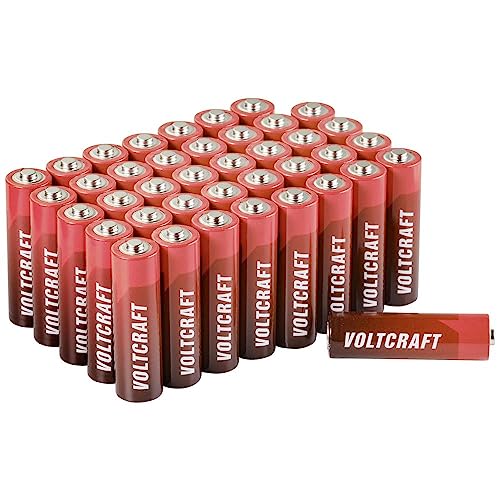Voltcraft Industrial Lr6 Batteria Stilo (Aa) Alcalina/Manganese 3000 Mah 1.5 V 40 Pz.