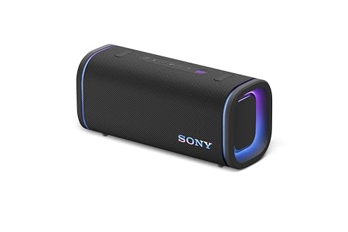 Sony Ult Field 5 - Potente Speaker Portatile Bluetooth, Batteria Da 25 Ore, 2 Modalità Ult Power Sound, Ip67, Impermeabile, Antipolvere, 360 Luci, Tra