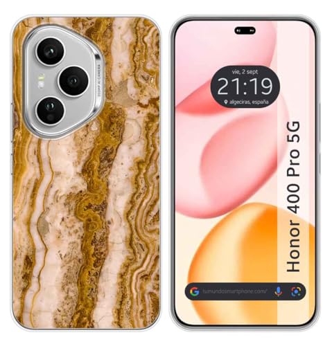 Custodia In Silicone Per Huawei Honor 400 Pro 5G Motivo Marmo 10 Disegni