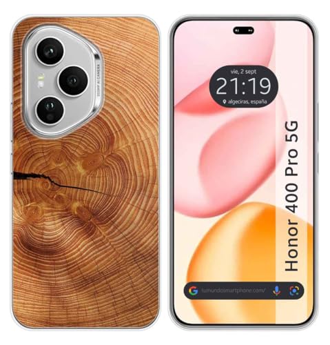 Custodia In Silicone Per Huawei Honor 400 Pro 5G Design Legno 04 Disegni
