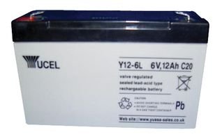Batteria Di Piombo 6V 12Ah Yuasa Y12-6L