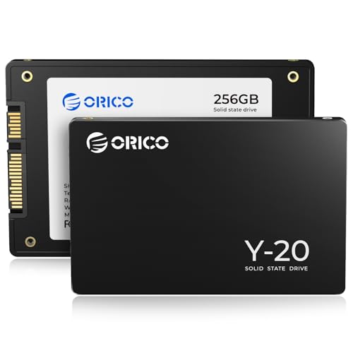 Orico 256Gb Ssd Sata Iii 6Gbps 2.5" Interno Ssd, Fino A 500 Mb/S Velocità Di Lettura, Unità A Stato Solido Interne Compatibile Con Laptop E Desktop Pc