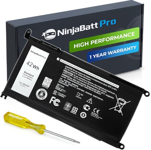 Ninjabatt Batteria Per Dell Wdx0R P69G Inspiron 13 15 5000 7000 5570 5567 7579 5578 5568 7569 5579 5565 7573 13 7378 5378 7368 5379 5368 7375 17 5767