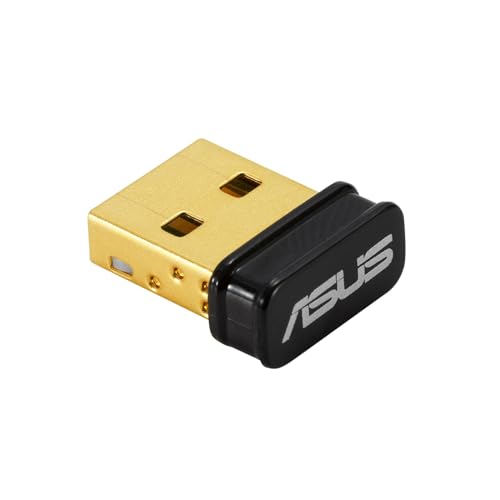 Asus Usb-Bt540, Adattatore Dongle Usb Bluetooth 5.4, Supporta Fino A 7 Device, Design Ultra Compatto, Compatibile Con Windows 8.1, 10 E 11 E Con Bluet
