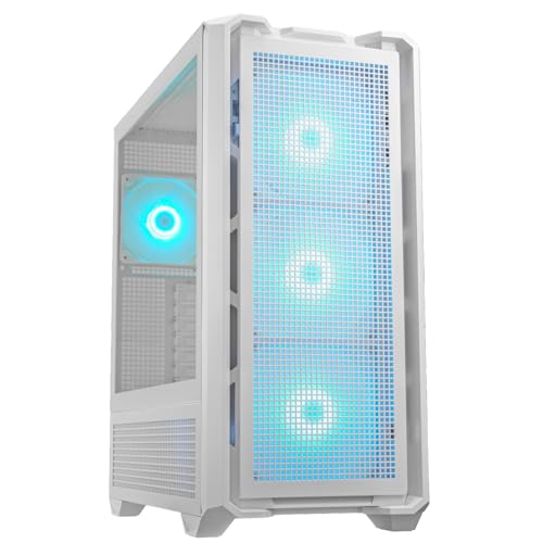 Cougar Atx Semi-Toren Doos Cougar Mx600 Rgb Wit