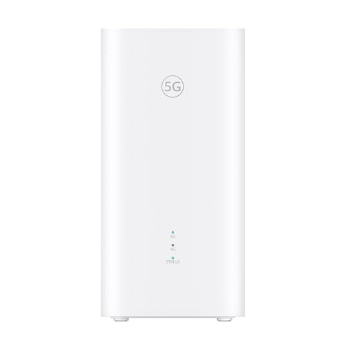 5G Cpe 5S, H153, Router Sim 5G, Wi-Fi 6 Ax3000, Dl 3600 Mbps/Ul 500 Mbps, Antenna Ad Alto Guadagno A 9 Dbi, Porta Lan/Wan, Diagnosi Wi-Fi Visualizzata