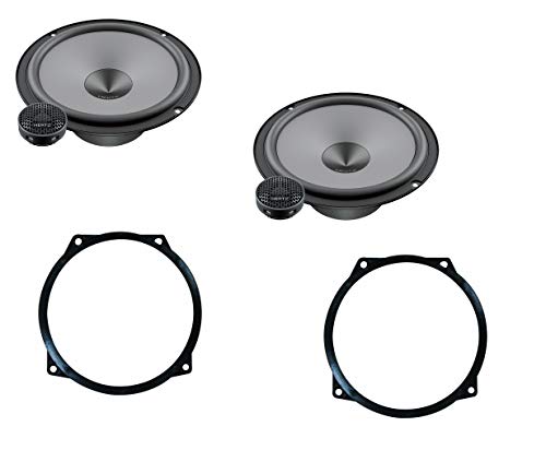Hertz Linea Uno K165 K 165 Kit Altoparlanti Due Vie Casse Auto 165 Mm + Supporti Casse Mini Anteriore 165 Cm