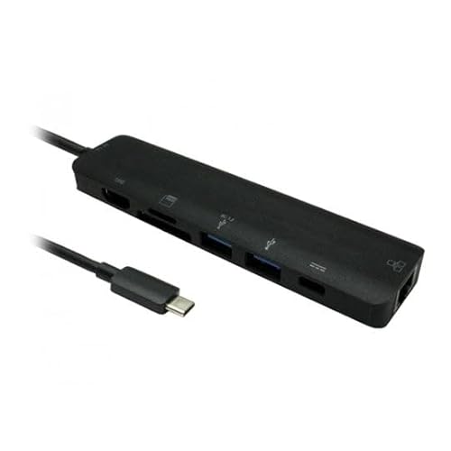 Newlink Docking Station Con Adattatore Hub Usb Di Tipo C A 7 Porte Con Lan Gigabit
