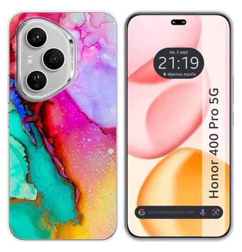 Custodia In Silicone Per Huawei Honor 400 Pro 5G Design Marmo 15 Disegni