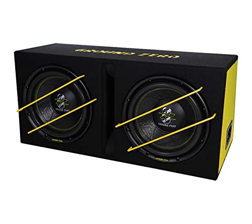 Ground Zero Gzib 2.12Spl - Subwoofer Spl Bass Reflex, 2 X 30 Cm