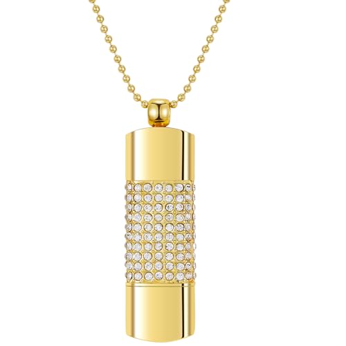 Garrulax Chiavetta Usb 16 Gb/32 Gb/64 Gb/128 Gb, Usb 2.0 A Forma Di Cuore Con Memoria Data, Pendrive Humb Drive Con Catena (Oro, 32 Gb)