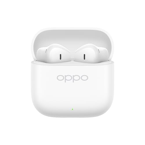 Oppo Enco Buds3 Auricolari True Wireless, 42H Di Autonomia, Driver Dinamico Da 12.4Mm, Bt 5.4, Controlli Touch, Cancellazione Rumore Passiva, Android