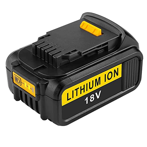 Batteria Agli Ioni Di Litio Da 18 V 5 Ah Per Dewalt 18 V Dcb118 Dcb184 Dcb200 Dcb182 Dcb180 Dcb181 Dcb182 Dcb201 Per Batteria Dewalt Da 18 V