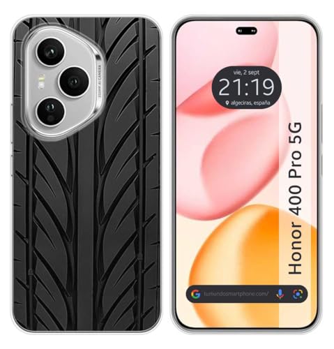Custodia In Silicone Per Huawei Honor 400 Pro 5G Design Pneumatico Disegni