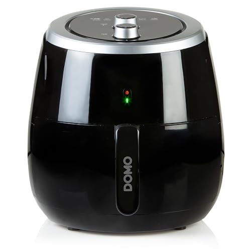 Domo Deli-Fryer 5 L Friggitrice Ad Aria Calda Singolo Nero, Argento Indipendente Deli-Fryer 5 L, Friggitrice Ad Aria Calda, 5 L, 1,4 Kg, 80 °C, 200 °C
