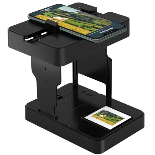Scanner Di Film Mobili Da 35 Mm, Scanner Di Diapositive Positive E Negative, Scansiona Diapositive E Negativi A Casa Con Il Tuo Smartphone, Scansiona