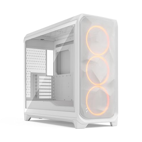 Fractal Design Meshify 3 Xl White Rgb Tg Clear Tint - Computer Case