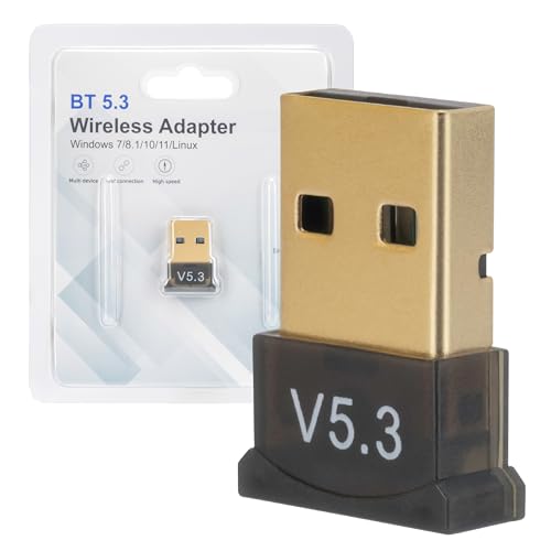 Chiavetta Bluetooth Per Pc - Adattatore Bluetooth 5.3 - Per Pc Fisso E Portatile