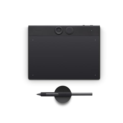 Wacom Intuos Pro Small È Una Tavoletta Compatta E Leggera Con Penna Wacom Pro Pen 3, Ideale Per Creatori In Movimento O Con Poco Spazio, Senza Comprom