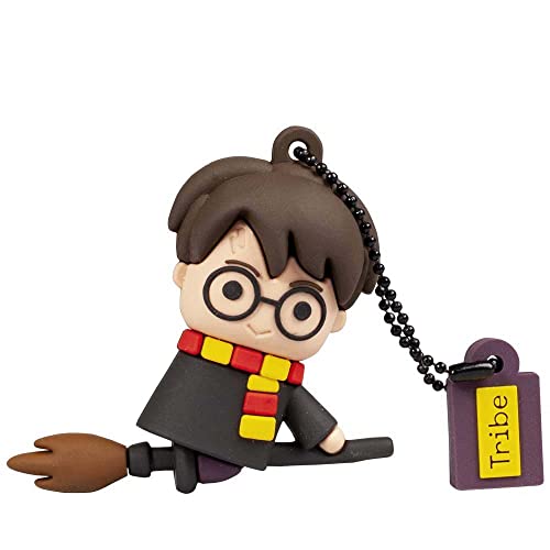 Tribe - Chiavetta Usb 16 Gb Harry Potter - Memoria Flash Drive 2.0, Personaggio Saga Harry Potter, Pennetta Usb Compatibile Con Windows, Linux E Mac