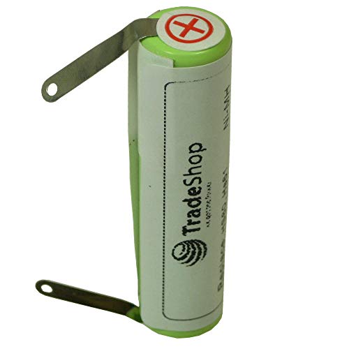 Trade-Shop Batteria Ni-Mh Premium 1,2 V 700 Mah Per Wella Contura Hs60 Hs61 Contura Chrome Tagliacapelli