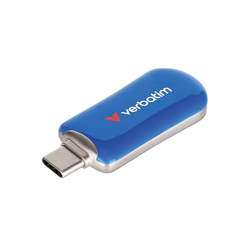 Plectra Usb-C Flash Drive Blue 256 Gb