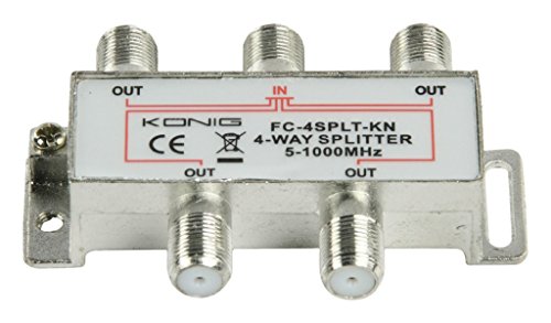 Konig-Splitter 4 Vie Catv F