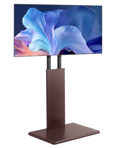 Vevor Supporto Tv Portatv Per Schermo Da 812,8-1778 Mm Max. 45 Kg Porta Tv Rotazione Sinistra-Destra Di ±15° Altezza Regolabile Per Angolo Di Camera D