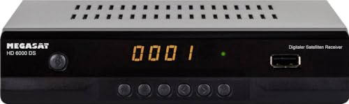 Megasat - Ricevitore Hd 1080P, Colore: Nero