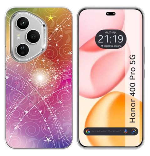Custodia In Silicone Per Huawei Honor 400 Pro 5G Design Astratto Disegni