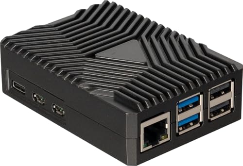 Joy-It Rb-Alucasep5-09 Sbc-Alloggiamento Per (Entwicklungskits): Raspberry Pi Incl. Passiven Kü