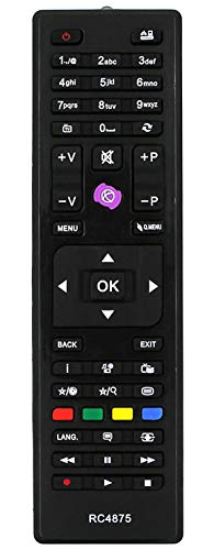 Telecomando Di Ricambio Per Telefunken Tv Rc4810 / Rc4849 / Rc4862 / Rc4870 / Rc4876 / Rc4880