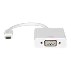 Hamlet Hvatc2Vga Adattatore Video 0,13 M Usb C Vga (D-Sub) Bianco - Adattatori Cavo Video (0,13 M, Usb C, Vga (D-Sub), Maschio, Femmina, Destro