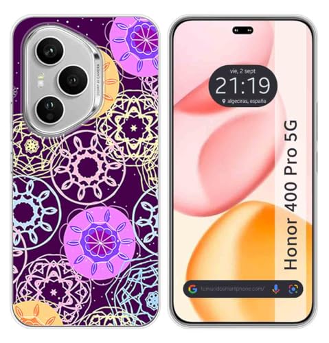 Custodia In Silicone Per Huawei Honor 400 Pro 5G Design Radiale Disegni