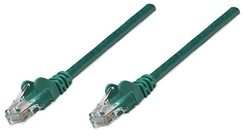 Intellinet Network Cable, Cat6, U/Utp, Rj45-Male/Rj45-Male, 1.0 M, Green