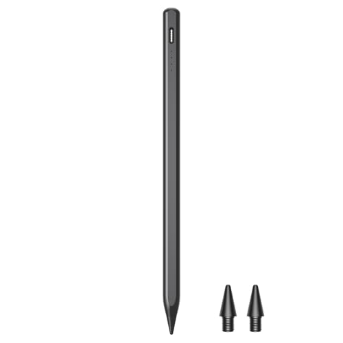 Hjce Pencil 2Nd Generation Per Apple Ipad 2018-2025, Con Palmo E Inclinazione, Compatibile Con Ipad (11(A16)/10/9/8/7/6), Pro 12.9''/11''/13''/M4, Air