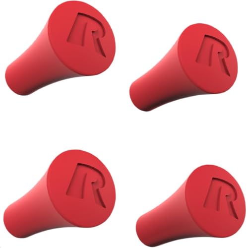 Gommini Di Ricambio Di Colore Rosso Per Supporti Ram-Mount X-Grip Rap-Un-Cap-4-Redu